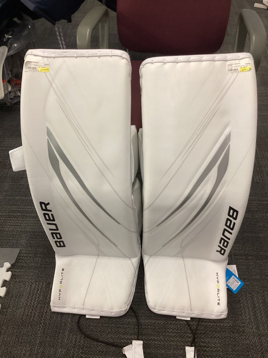 Medium Bauer Hyperlite 2 Goalie Leg Pads (New)